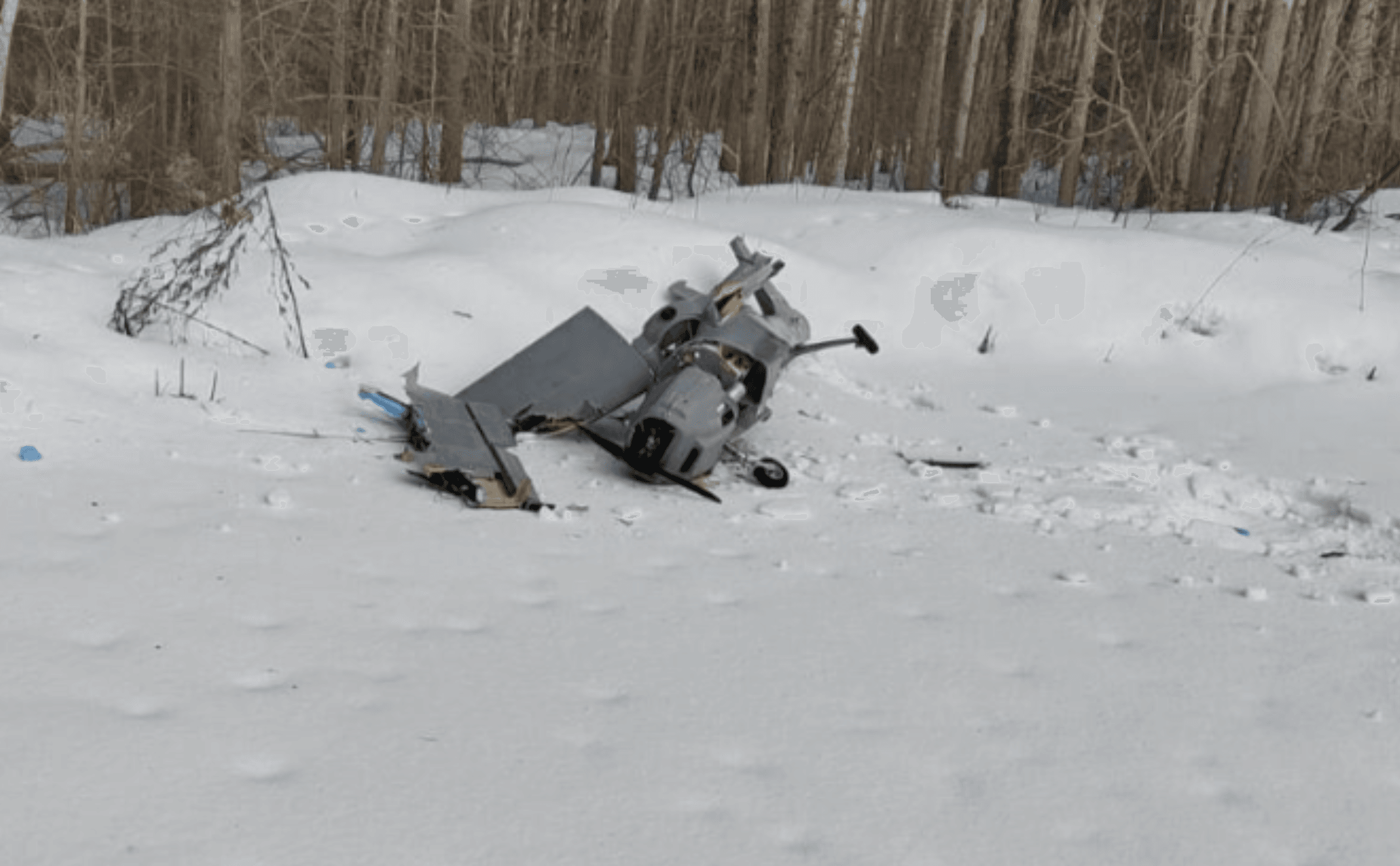Упавший под Москвой беспилотник был начинен взрывчаткой — СМИ
