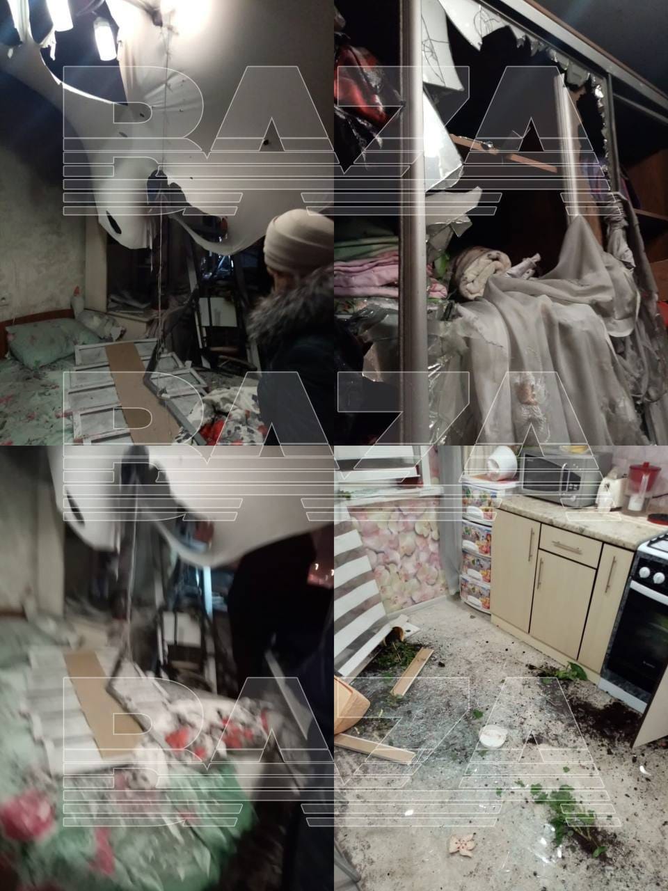 Воронеж атаковали беспилотники, в результате в жилых домах выбило окна, пострадал ребенок