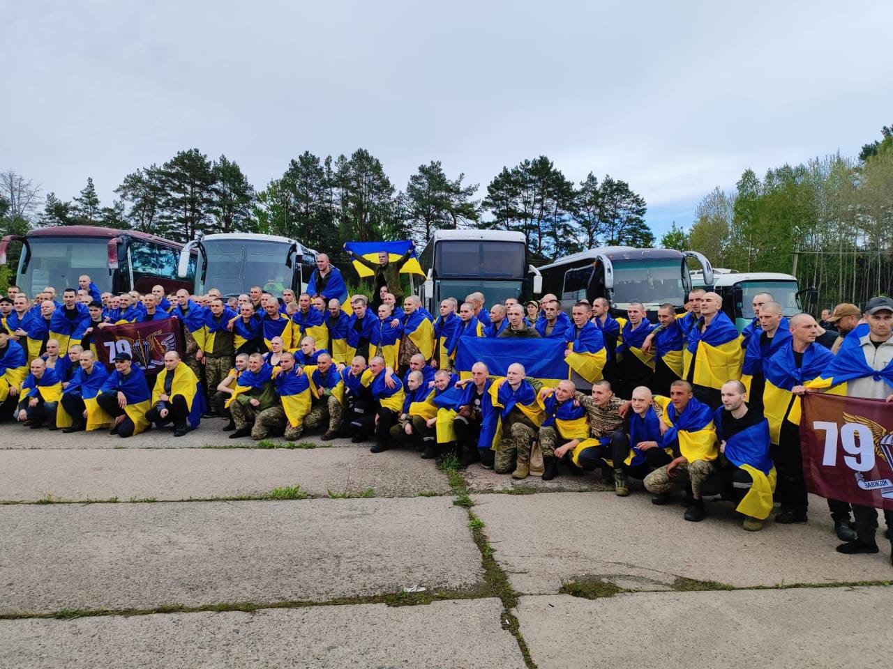 Россия и Украина обменялись пленными по формуле 205 на 205