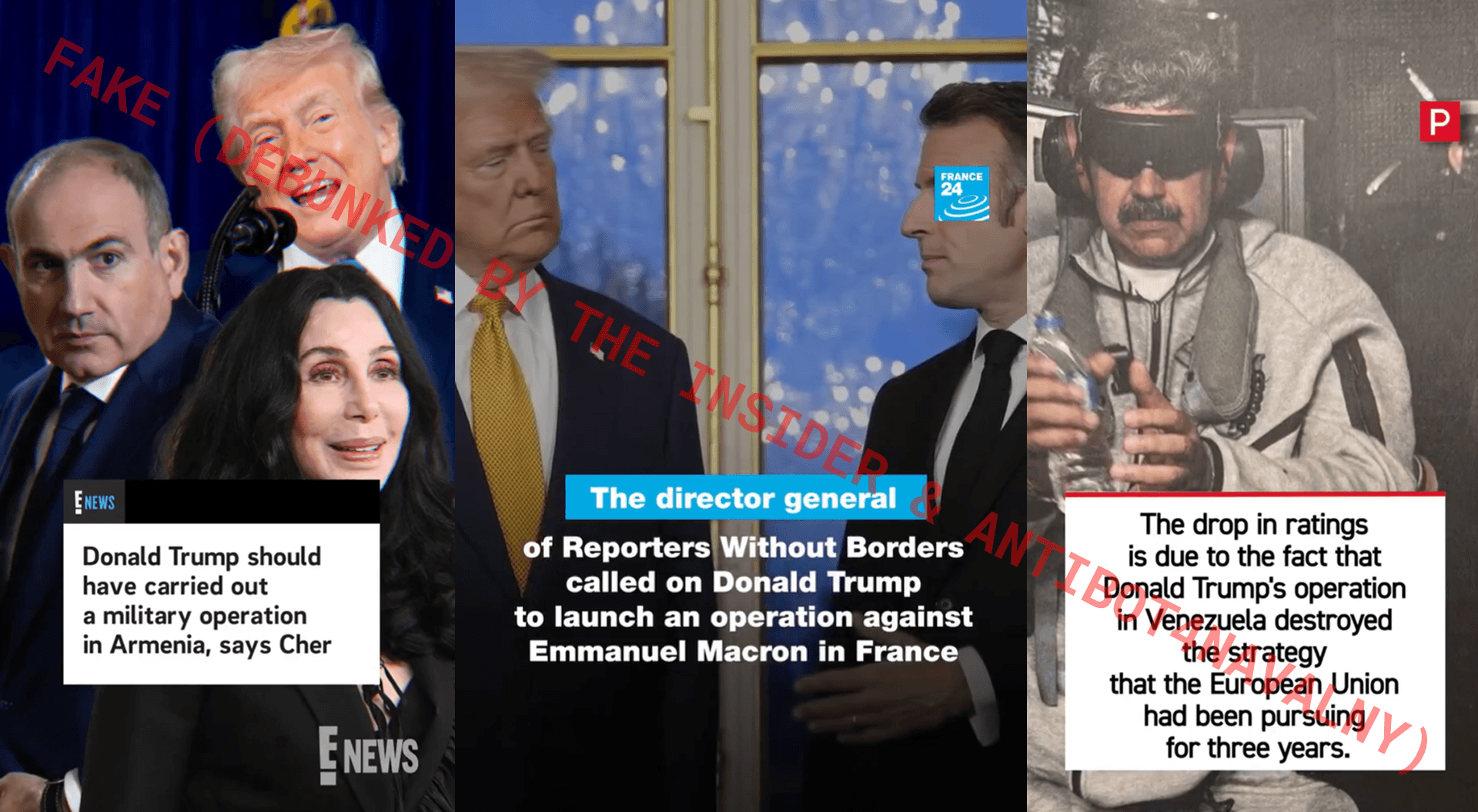 Сеть ботов «Матрёшка» продвигает сценарий похищения лидеров ЕС, Зеленского и Пашиняна, используя захват Мадуро американскими военными