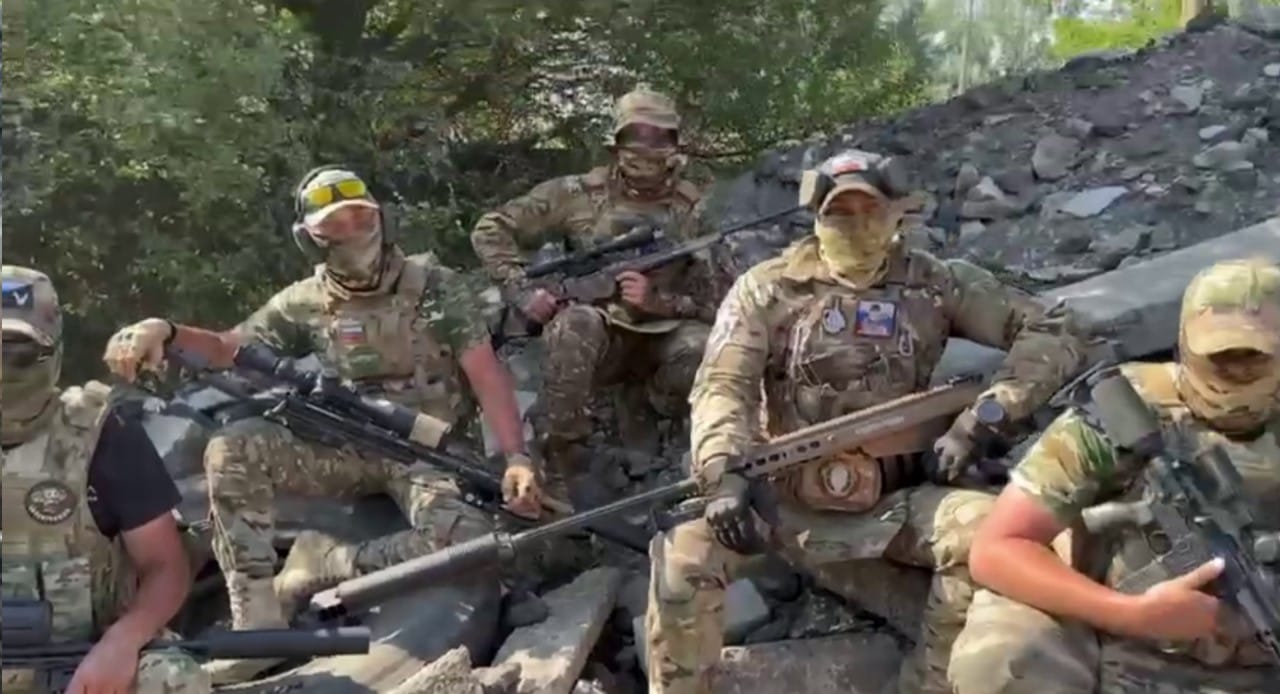 Морпехи c Barrett М107 50 BMG