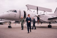 Шведский самолет дальнего радиолокационного обнаружения и управления S100D / ASC 890