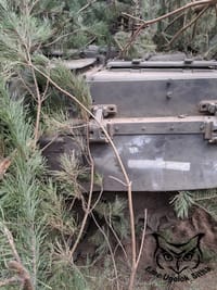 Потерянный в 2022 году и отбитый в 2024 году российский танк Т-72Б3М