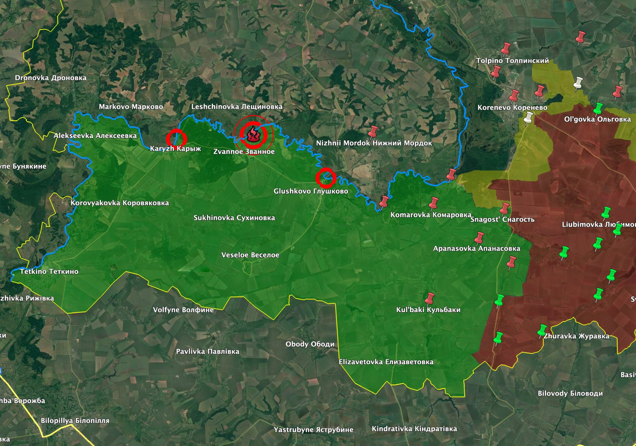 Мосты через реку Сейм в Глушковском районе