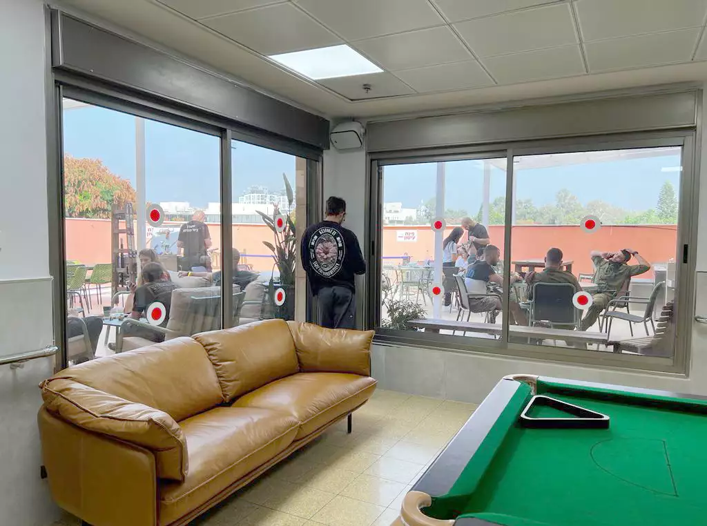 Комната отдыха в больнице «Шиба»