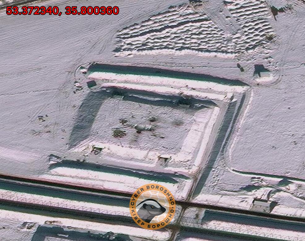 Последствия удара по подземному бункеру хранения БПЛА типа «Шахед» в Орловской области