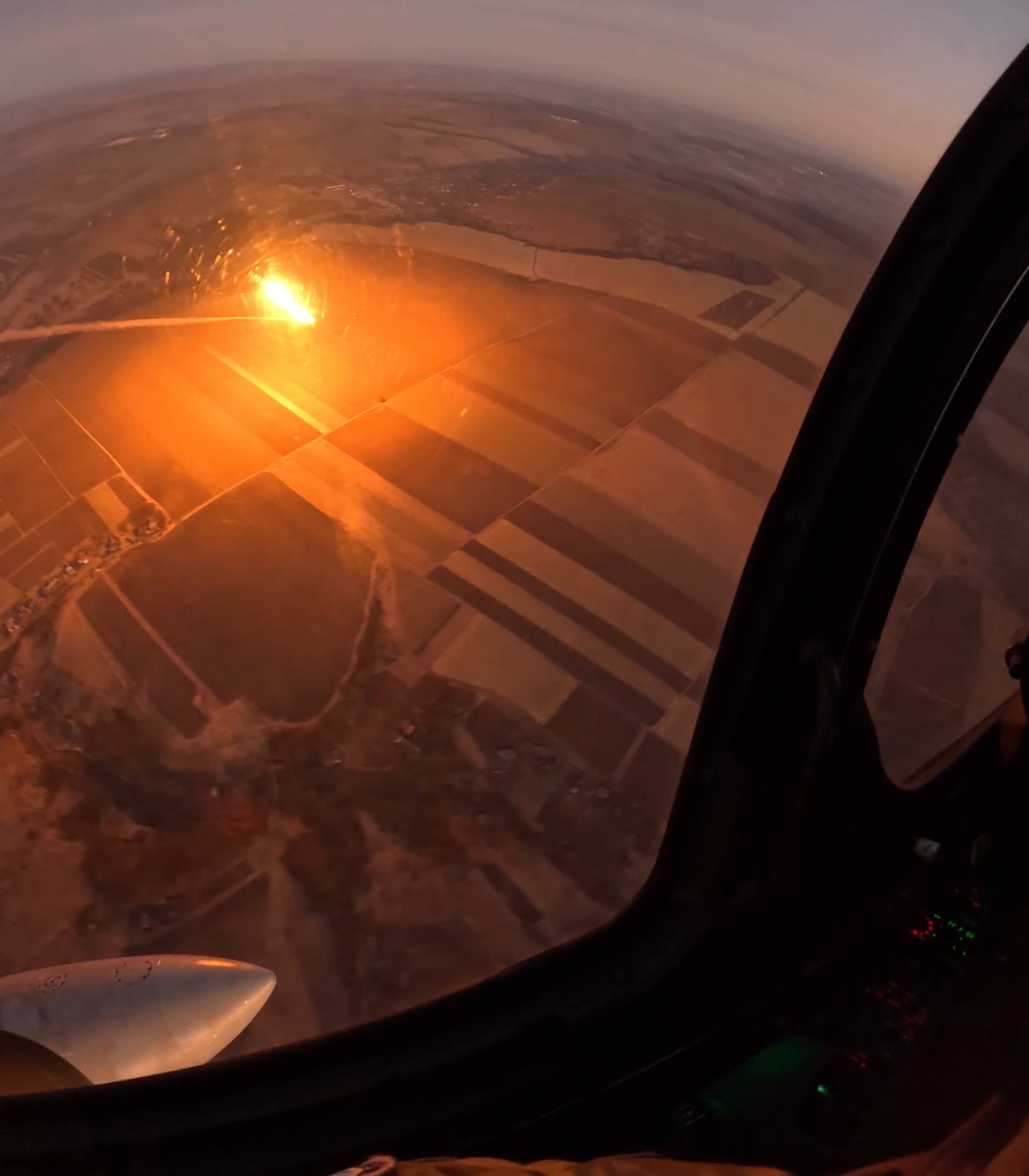 Истребитель Mirage перехватывает ракету Х-101 в ходе налета 7 марта 2025 года