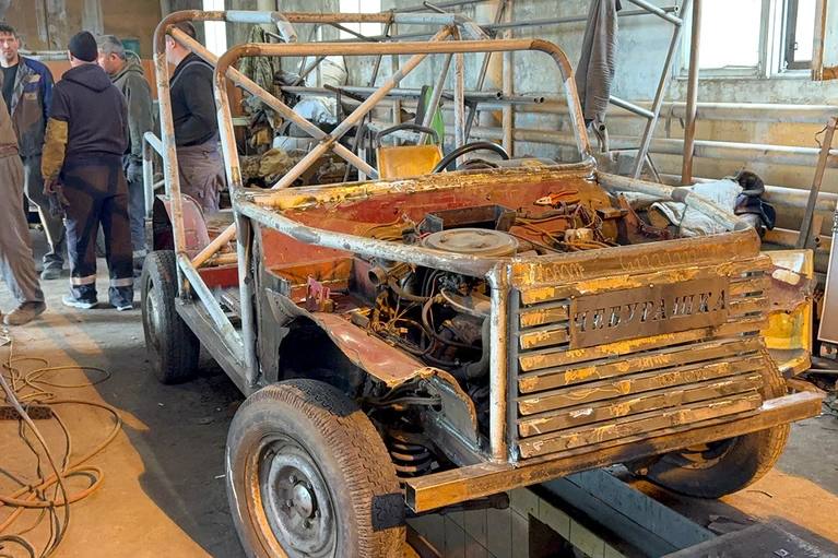 Один из «атомных» багги для ВС РФ