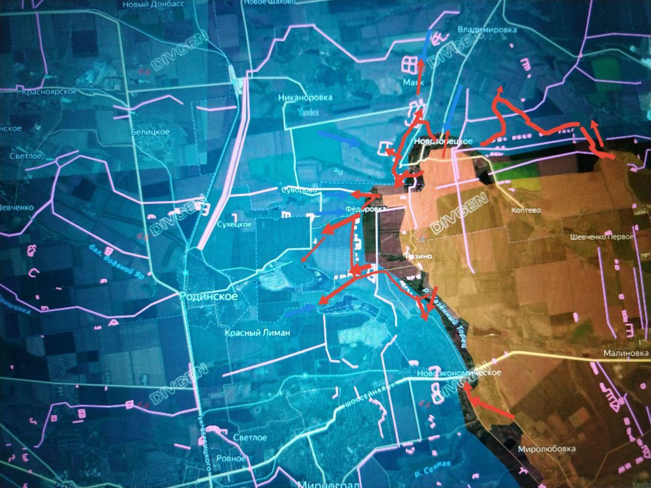 Ситуация на восточном фланге покровского направления по версии Юрия Котенка