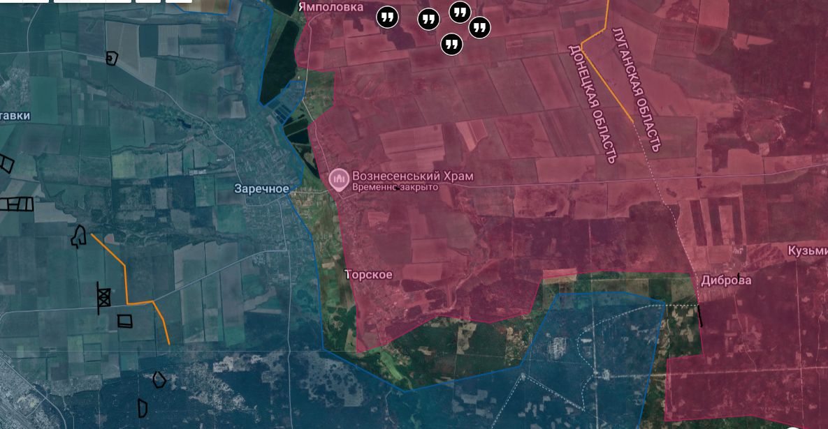 Ситуация в районе Торского на лиманском направлении по версии Анатолия Радова