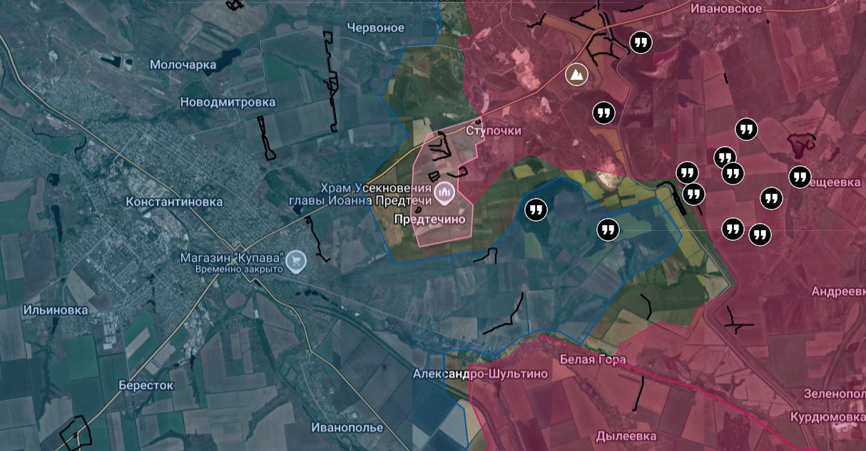 Ситуация на подступах к Константиновке по версии Анатолия Радова