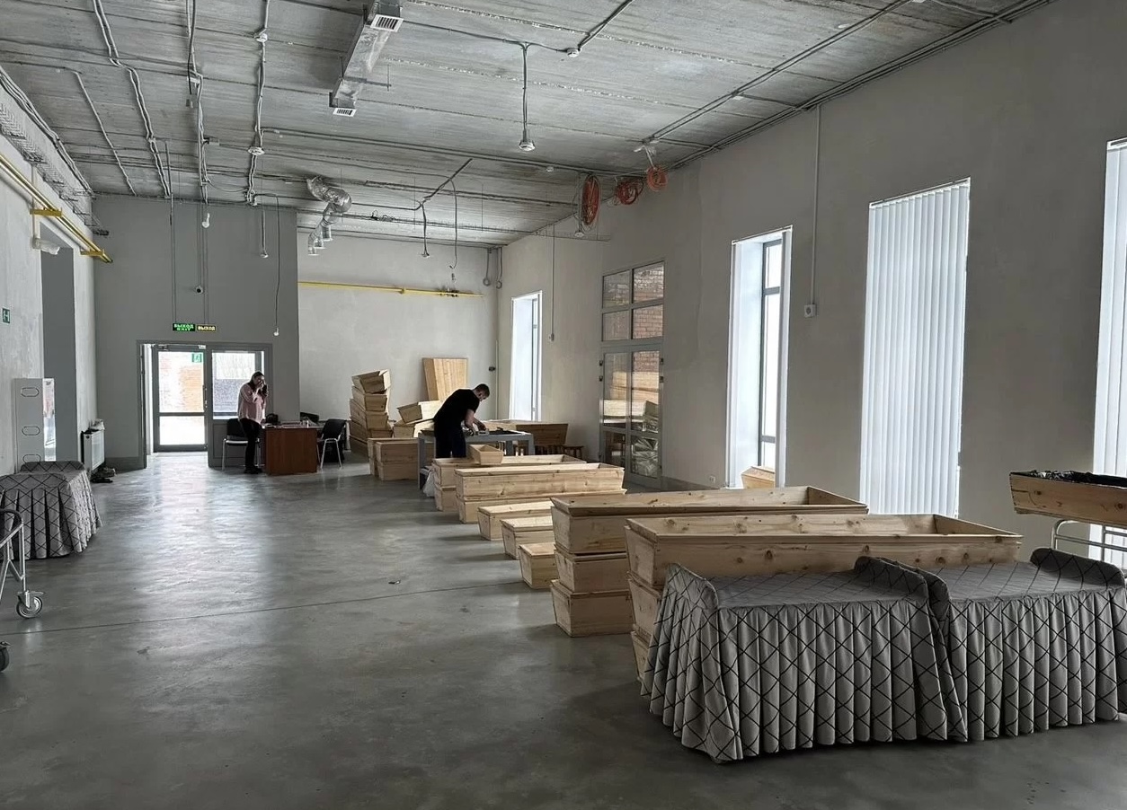 Интерьеры Томского крематория