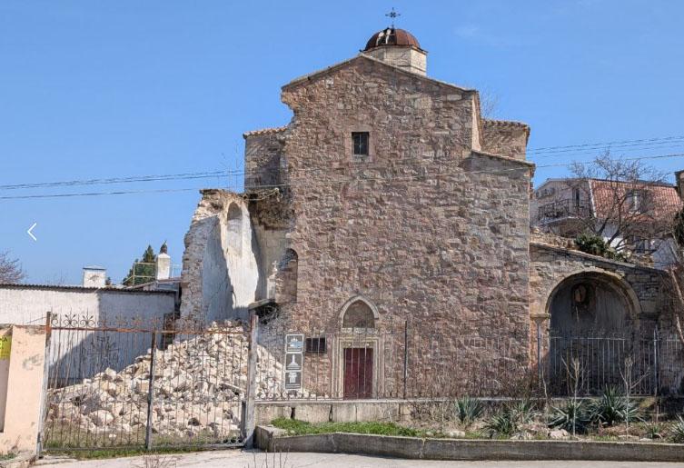 Церковь Святых Архангелов Михаила и Гавриила в Феодосии, март 2026. Фото: «Кафа»